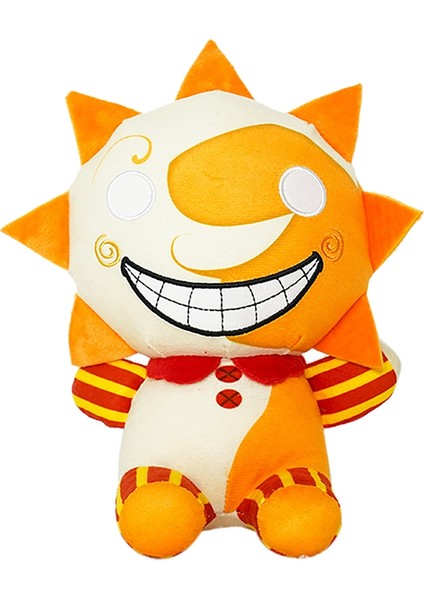 25 cm Sundrop Fnaf Peluş Bebek Palyaço Çizgi Film Karakteri Dolması Peluş Oyuncak Fnaf Oyuncak Küçük Bebek Yastık Hediye Nisan Şakası B (Yurt Dışından)