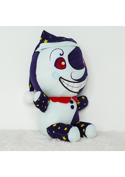25 cm Sundrop Fnaf Peluş Bebek Palyaço Çizgi Film Karakteri Dolması Peluş Oyuncak Fnaf Oyuncak Küçük Bebek Yastık Hediye Nisan Şakası B (Yurt Dışından)
