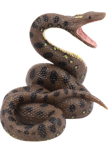 Çocuk Oyuncak Yılan Modeli Simülasyon Sürüngen Dev Python Büyük Python Vahşi Hayvan Yılan Modeli (Yurt Dışından)