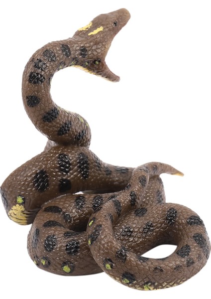 Çocuk Oyuncak Yılan Modeli Simülasyon Sürüngen Dev Python Büyük Python Vahşi Hayvan Yılan Modeli (Yurt Dışından)