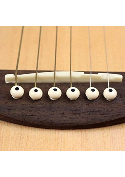 9 Pcs Akustik Gitar Köprü Pimleri, Gitar Parçaları ve Aksesuarları Saf Tonu Mükemmel Bir Şekilde Geri Yükler (Yurt Dışından) fiyatları