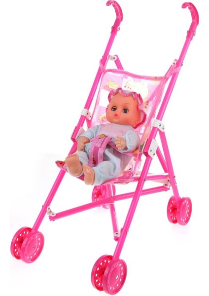 Bebekler Buggy Bebek Arabası Bebek Arabası Bebek Arabası Katlanabilir Oyuncak Bebek Arabası Bebek Bebek (Yurt Dışından)