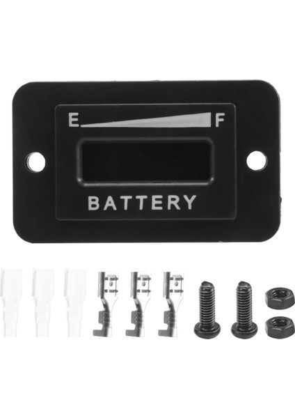 Golf Arabası Pil Ölçer 48 V LED Pil Göstergesi Pil Ölçer Pil Seviyesi Ölçer IP65 Kulüp Araba Için, Fork Asansörler (Yurt Dışından)