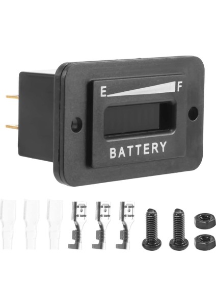 Golf Arabası Pil Ölçer 48 V LED Pil Göstergesi Pil Ölçer Pil Seviyesi Ölçer IP65 Kulüp Araba Için, Fork Asansörler (Yurt Dışından) fiyatları