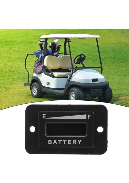 Golf Arabası Pil Ölçer 48 V LED Pil Göstergesi Pil Ölçer Pil Seviyesi Ölçer IP65 Kulüp Araba Için, Fork Asansörler (Yurt Dışından) indirimleri