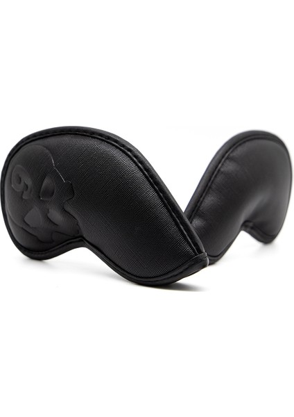 1 Takım 10 Golf Kulübü Başkanı Koruyucu Kılıf Siyah Pu Kabartmalı Kafatası Kafası 4-9.psax Tüm Demir Kama Için (Yurt Dışından) modelleri