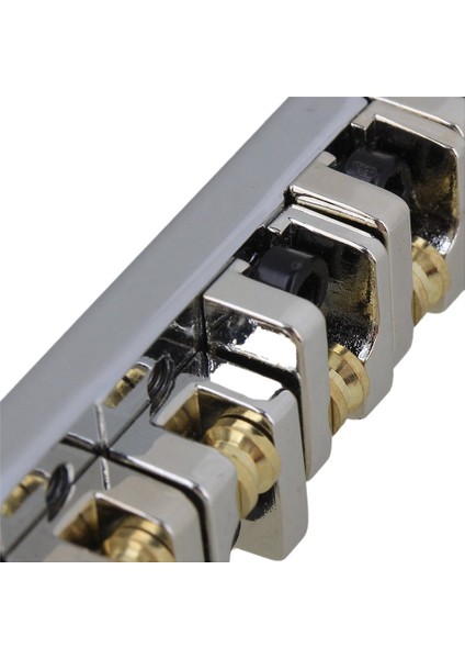 Elektro Gitar Gümüşü Için Direkler ve Anahtarlı Silindir Eyer Köprüsü (Yurt Dışından) fırsatları