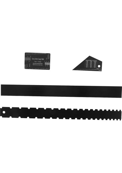 4 Adet Luthier Alet Takımı Gitar Boyun Çentikli Düz Kenar Dize Eylem Ölçer Cetvel Fret Rocker Fret Tesviye Işın (Yurt Dışından) modelleri