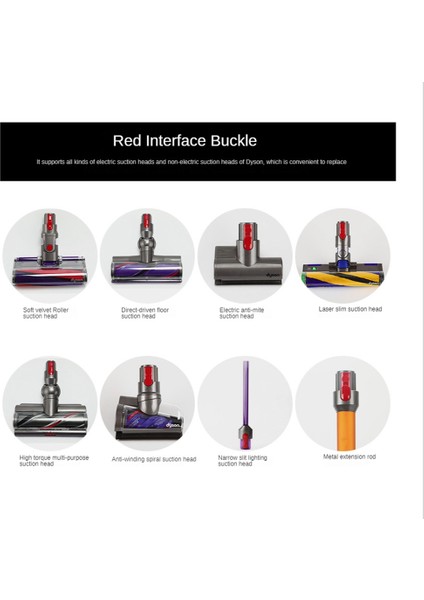 Dyson V7 V8 V10 V11 V15 Elektrikli Süpürge Kafa Klipsi Mandalı Sekmesi Düğmesi Elektrikli Süpürge Parçaları Anahtarı Düğmesi Bahar-1 (Yurt Dışından) indirimleri