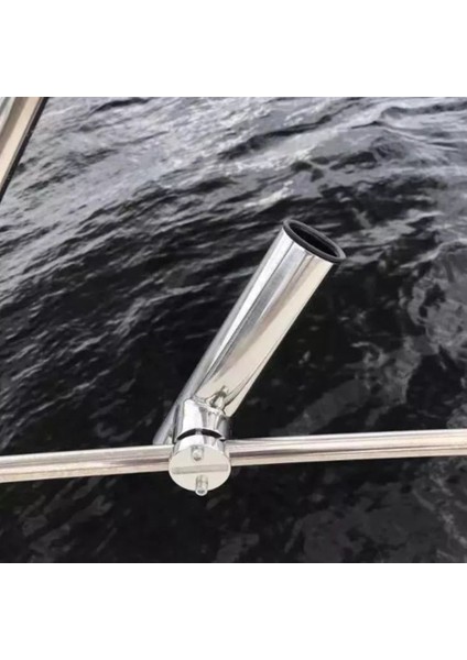 Deniz Donanımı Paslanmaz Çelik Tekne Olta Tutucu Raf Desteği Ray 19-25MM Tekne Koltuğu Tekne Parçaları (Yurt Dışından)