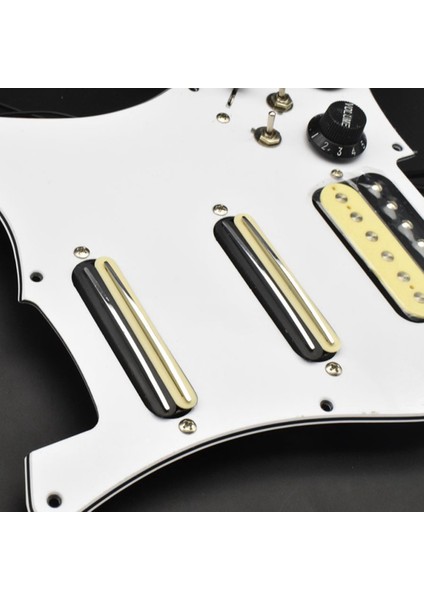 St Elektro Gitar Pickguard Pickup Kablolama Yüklü Önceden Kablolanmış Pickguard Gitar Pickguard Scratchplate Pikap Montajı (Yurt Dışından)