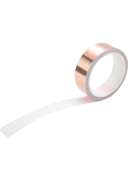 30MM x 10M Bakır Folyo Bant Yapıştırıcı Emı Koruyucu Gitar Sümüklüböcek Salyangoz Bariyer Aracı (Yurt Dışından) fiyatları