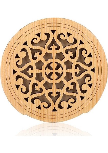 Gitar Ahşap Soundhole Ses Deliği Kapak Bloğu Geribildirim Tamponu Ladin Ahşap Eq Akustik Halk Gitarları Için, Stil 1 (Yurt Dışından)