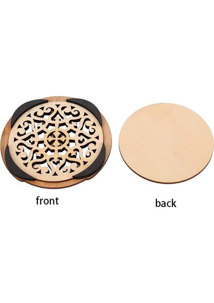 Gitar Ahşap Soundhole Ses Deliği Kapak Bloğu Geribildirim Tamponu Ladin Ahşap Eq Akustik Halk Gitarları Için, Stil 1 (Yurt Dışından) modelleri