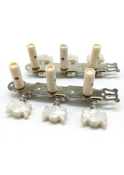 Bir Çift Gitar Tuning Pegs Makine Akortçuları Beyaz Makine Kafası Klasik Gitar Gitar Parçası Aksesuarları (Yurt Dışından) modelleri