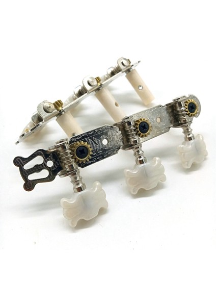Bir Çift Gitar Tuning Pegs Makine Akortçuları Beyaz Makine Kafası Klasik Gitar Gitar Parçası Aksesuarları (Yurt Dışından) indirimleri