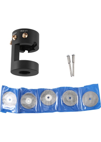Tungsten Elektrot Bileyici Öğütücü Kafası Tıg Kaynak Aleti, Kesme Yuvası Çok Açılı ve Amp, Ofsetler, Yatay Delik (Yurt Dışından)