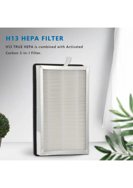 Mediify Ma-25 Hava Temizleme Cihazı Için Hepa Filtrenin Değiştirilmesi 2'li Paket 3'ü 1 Arada Filtrasyon Gerçek Hepa H13 Filtre Ön Filtresi (Yurt Dışından) modelleri