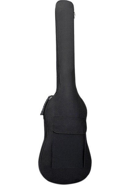 Elektrik Bas Gitar Çantası Gig Bag Sırt Çantası Yastıklı Yumuşak Kılıf 5mm Dolgu Hafif Su Geçirmez Sırt Çantası (Yurt Dışından)