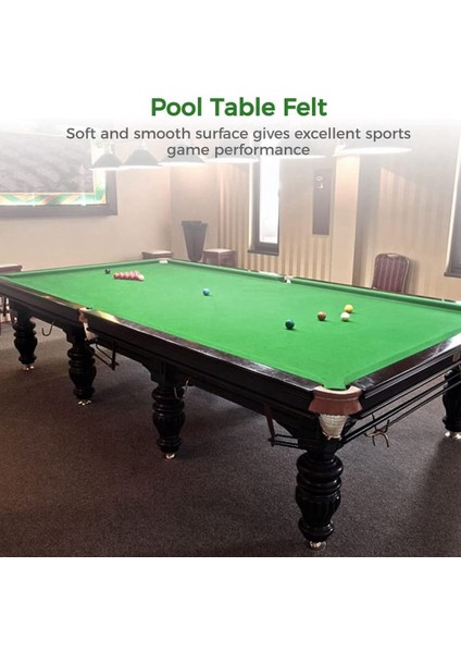 Bilardo Bezi, 8ft Bilardo Masası 8ft Bilardo Masaları Için Keçe Kumaş, Kulüpler, Barlar Için Kullanılan 6 Bez Şeritli Bilardo Koruyucu (Yurt Dışından) indirimleri