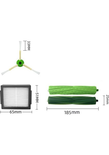 Irobot Roomba I7 I7+ E5 E6 I3 Serisi Elektrikli Süpürge A Için Yedek Parçalar (Yurt Dışından)