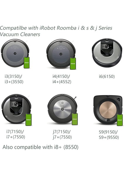 Irobot Roomba Çantaları Için 17 Paket Vakum Torbaları I7 I7+ I3 I3+ I4 I4+ I6 I6+ I8 I8+ J7 J7+/plus S9 S9+ I & S & J Serisi Parçaları (Yurt Dışından)