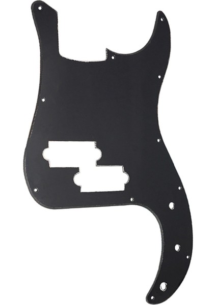 Tek Katmanlı Siyah 11 Delikli Bas Pickguard Scratch Plaka 4 Dize Amerikan/meksika Standart Aksesuarları Için Pick Guard (Yurt Dışından)