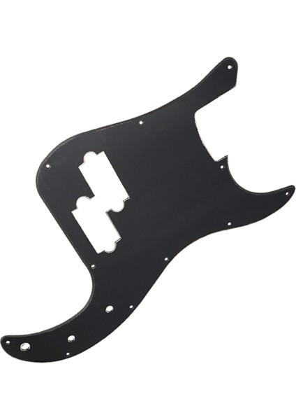 Tek Katmanlı Siyah 11 Delikli Bas Pickguard Scratch Plaka 4 Dize Amerikan/meksika Standart Aksesuarları Için Pick Guard (Yurt Dışından)