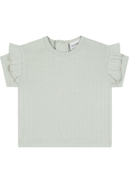 Mint Jakar Fırfırlı T-Shirt fiyatları