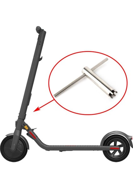 Ön Çatal Vida Aletleri Ninebot Es1 Es2 Es4 Elektrikli Scooter Özel Anahtar Oluklu Soket Hızlı Sökücü, Somunlu (Yurt Dışından) indirimleri