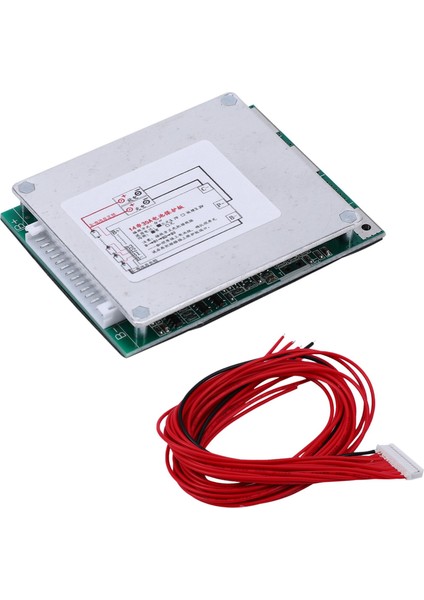 14S 52V 35A Koruma Levhası Li-Ion Lipolimer Pil Bms Pcb Koruma Levhası Elektrikli Motosiklet Için Denge ile (Yurt Dışından)