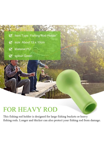 Olta Popo Yastık Gimbal Balıkçılık Mücadele Kemer Bel Tutucu Şok Emme Stand Up Mücadele Kutup Tutucu, Yeşil (Yurt Dışından) indirimleri