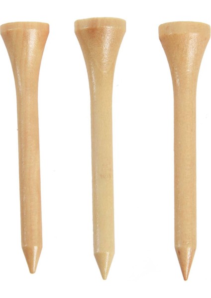 100 Adet Golf Topu Çivi Tee Ahşap T Topu Koltuk Topu Pin Tırnak Tekme Topu Ahşap Bilyalı Çivi Yuvarlak Yuvarlak Top Çivi 54MM (Yurt Dışından) modelleri