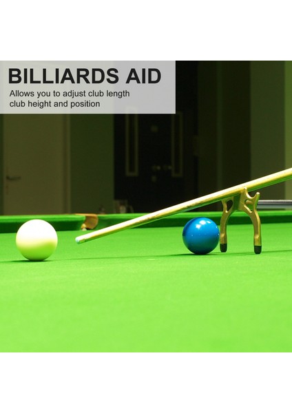 Çıkarılabilir Pirinç Köprü Başlığı ile Geri Çekilebilir Bilardo Cue Stick Köprüsü, Bilardo Havuz Cue Aksesuarı, Alçak Köprü Başlığı (Yurt Dışından) fırsatları
