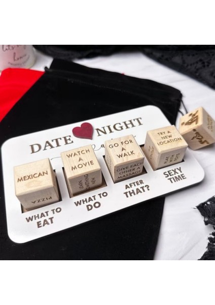 Date Night Zar Seti, Date Night Zar After Dark Edition, Evli Çiftler Için Date Night Zar A (Yurt Dışından)