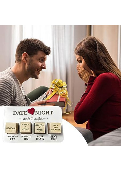 Date Night Zar Seti, Date Night Zar After Dark Edition, Evli Çiftler Için Date Night Zar A (Yurt Dışından)