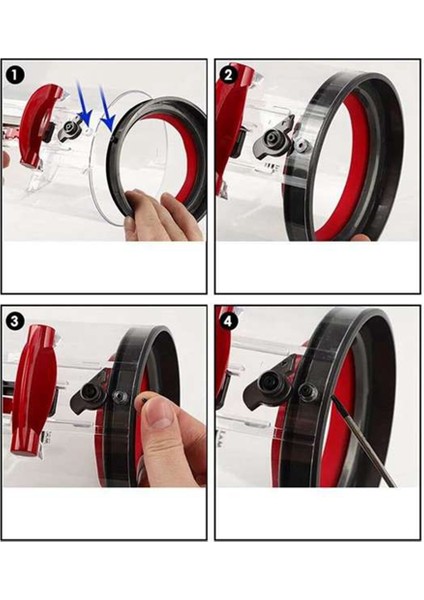 Dyson V12 V10SLIM SV18 Elektrikli Süpürge Toz Kutusu Üst Sabit Sızdırmazlık Halkası Yedek Eki Yedek Parça Aksesuarları (Yurt Dışından)