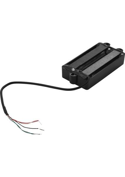 Bas Gitar Için Gürültüsüz Iyi Denge 4 Telli Bas Humbucker Çift Bobin Pikap Siyah (Yurt Dışından)