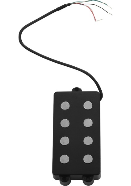 Bas Gitar Için Gürültüsüz Iyi Denge 4 Telli Bas Humbucker Çift Bobin Pikap Siyah (Yurt Dışından)