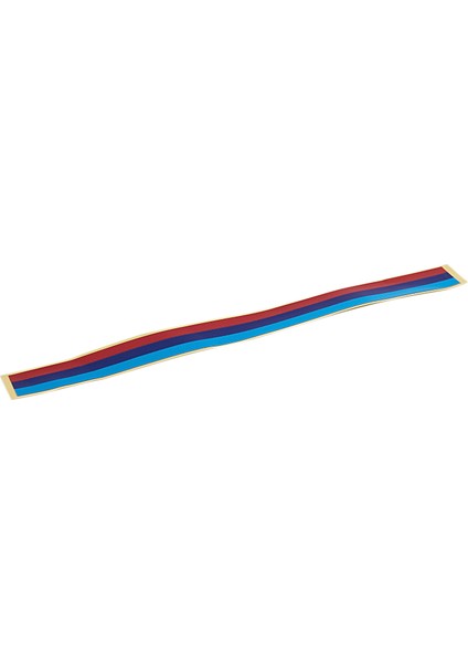3 Renk Izgara Izgara Vinil Şerit Etiket Çıkartma Bmw M3 M5 E36 E46 E60 E90 E92 (Yurt Dışından)