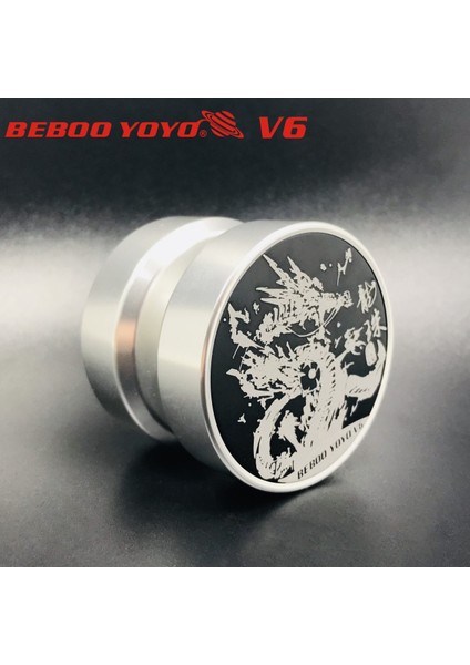Bebooyoyo Bilyalı Rulman Beboo Yoyo V6 Alaşımlı Alüminyum Yo Yo Metal Profesyonel Yo-Yo Oyuncak 2 (Yurt Dışından)