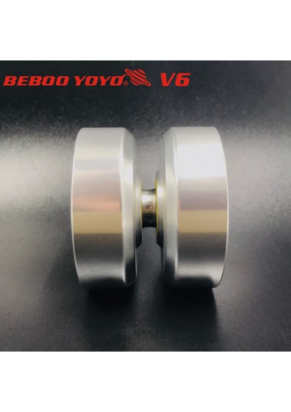 Bebooyoyo Bilyalı Rulman Beboo Yoyo V6 Alaşımlı Alüminyum Yo Yo Metal Profesyonel Yo-Yo Oyuncak 2 (Yurt Dışından)