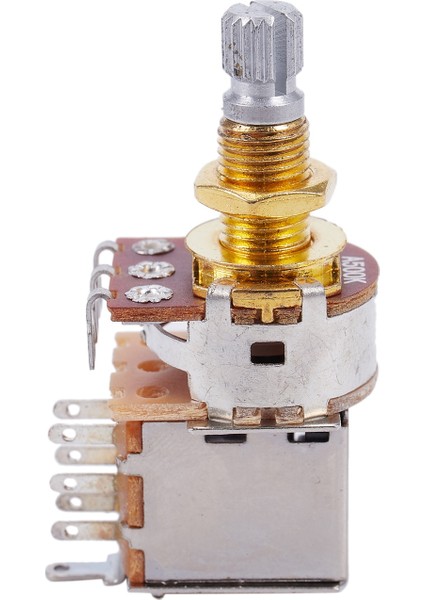 Gitar Potları 500K Kısa Bölünmüş Şaft Ses Konik Itme/çekme Potansiyometresi (Yurt Dışından)