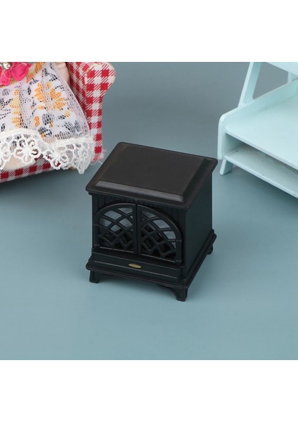 1/12 Evcilik Minyatür Şömine Mini Avrupa Şömine Modeli Oyuncaklar Mobilya Bebek Evi Dekor Oyna Pretend, 2 (Yurt Dışından)
