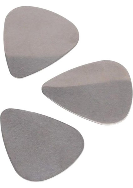 6x Paslanmaz Çelik Gitar Penaları - Gümüş (Yurt Dışından) fırsatları