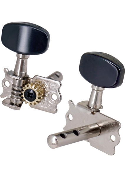 6 Adet 3R3L Gitar Tuning Mandal Açık Makine Kafaları Akustik Halk Gitar Tuning Peg Tuner Parçaları (Yurt Dışından)