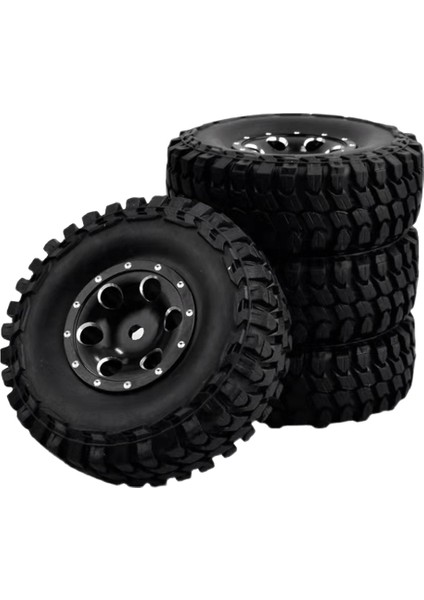1/24 Simülasyon Model Araba Eksenel SCX24 Lastikli Metal Hub 55 Mm, 4 Adet (Yurt Dışından)