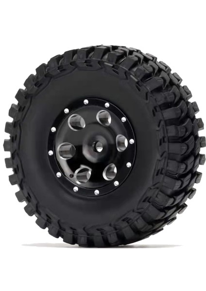 1/24 Simülasyon Model Araba Eksenel SCX24 Lastikli Metal Hub 55 Mm, 4 Adet (Yurt Dışından)
