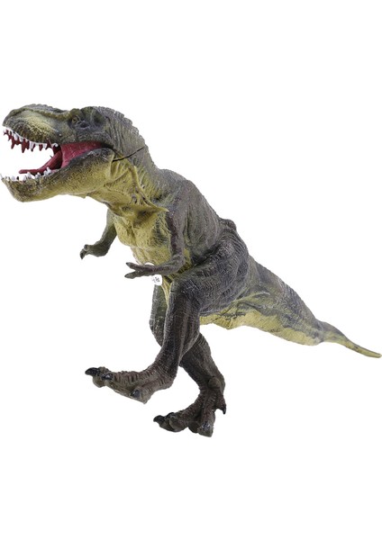 Jurassic Tyrannosaurus Rex Dinozor Modeli Büyük Katı Simüle Dinozor Oyuncaklar 30X13X5CM (Yurt Dışından)
