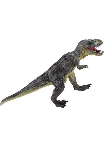 Jurassic Tyrannosaurus Rex Dinozor Modeli Büyük Katı Simüle Dinozor Oyuncaklar 30X13X5CM (Yurt Dışından)